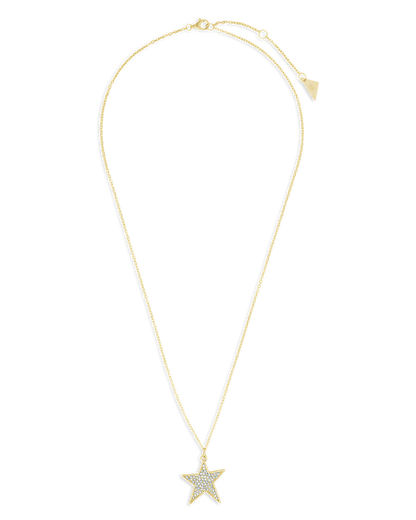 Pave CZ Star Pendant