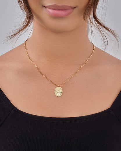 Engraved Garden Pendant