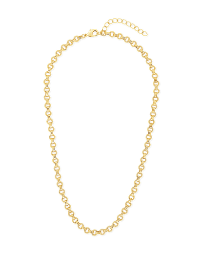 Parker Textured Chain Necklace