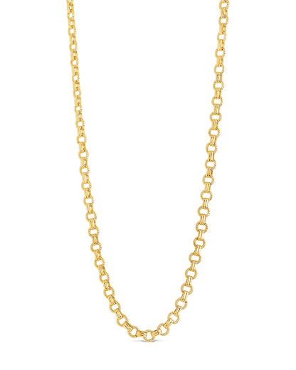 Parker Textured Chain Necklace