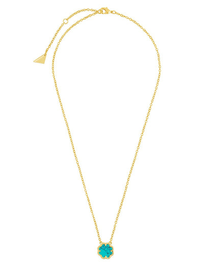 Rose Petal Pendant Necklace