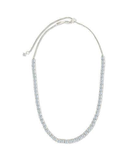 Jadon Adjustable CZ Tennis Necklace