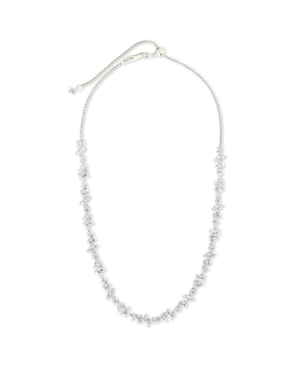Ellery Adjustable CZ Tennis Necklace