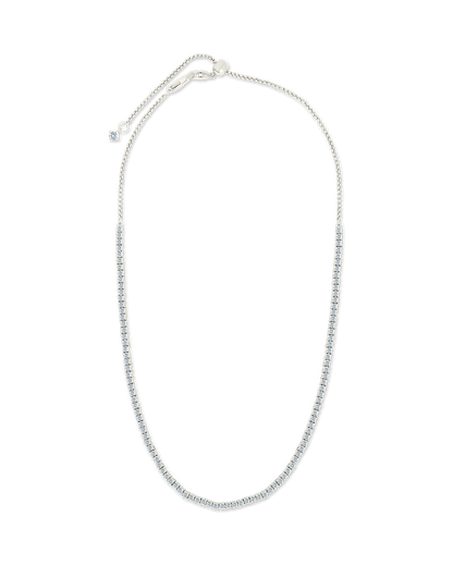 Mirabell Adjustable CZ Tennis Necklace