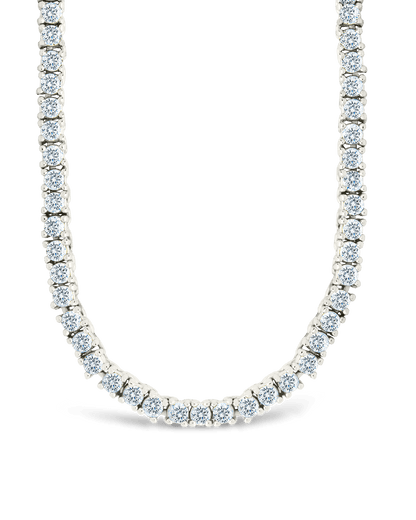 Mirabell Adjustable CZ Tennis Necklace
