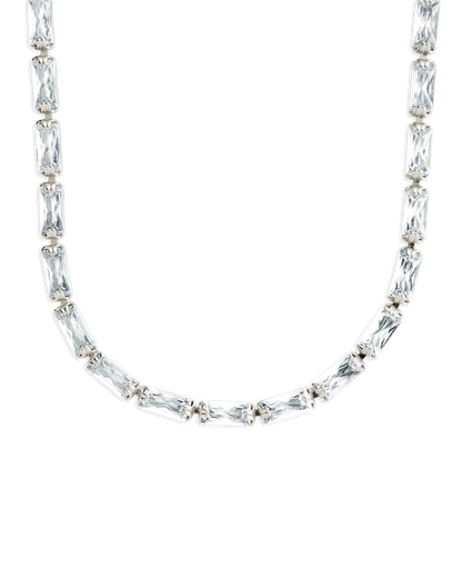 Madeline Baguette Tennis Necklace