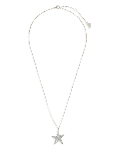 Pave CZ Star Pendant