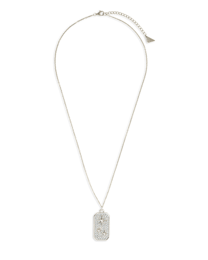 Pave CZ North Star Pendant