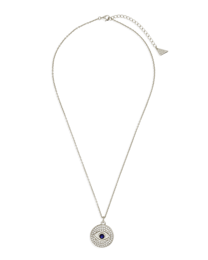 Pave CZ Evil Eye Pendant