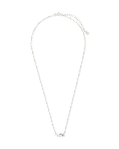 Sterling Silver Trio Cut Pendant