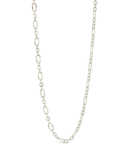 Elysia Delicate Mixed Link Chain Necklace