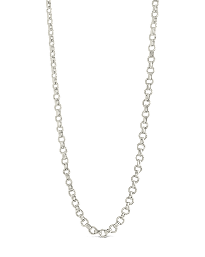 Parker Textured Chain Necklace