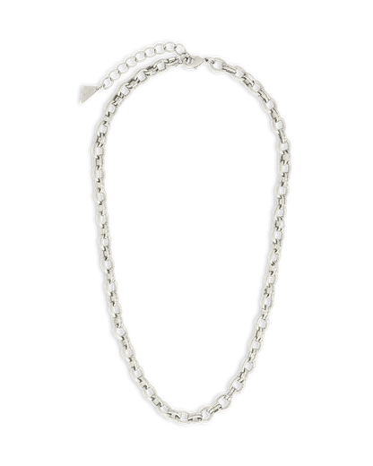 Kamora Textured Chain Link Necklace