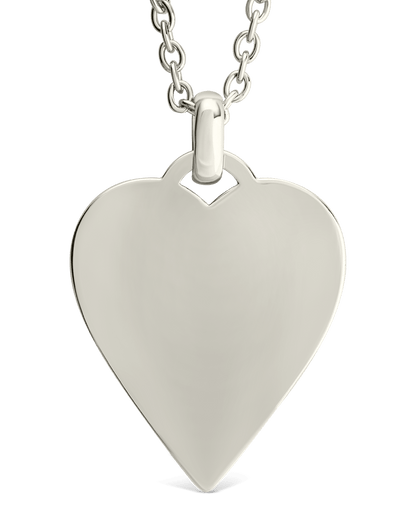 Rita Polished Heart Statement Necklace