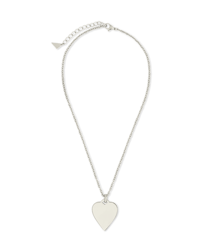Rita Polished Heart Statement Necklace