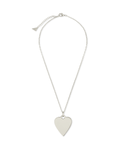 Rita Polished Heart Statement Necklace