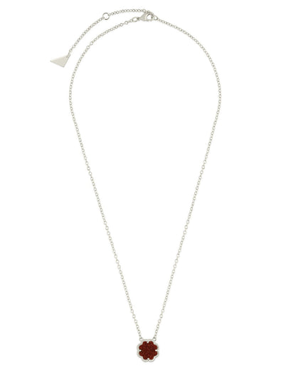 Rose Petal Pendant Necklace