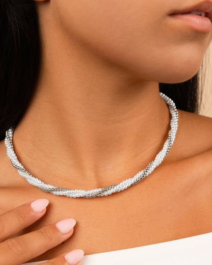 Patti Twisted Pearl Necklace