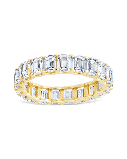Sterling Silver Rio Baguette CZ Ring