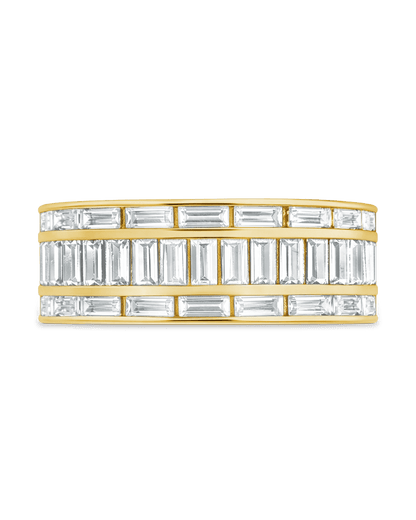 Sterling Silver Kate Baguette Eternity Ring