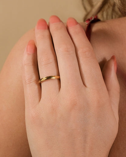 Textured Spinner Ring