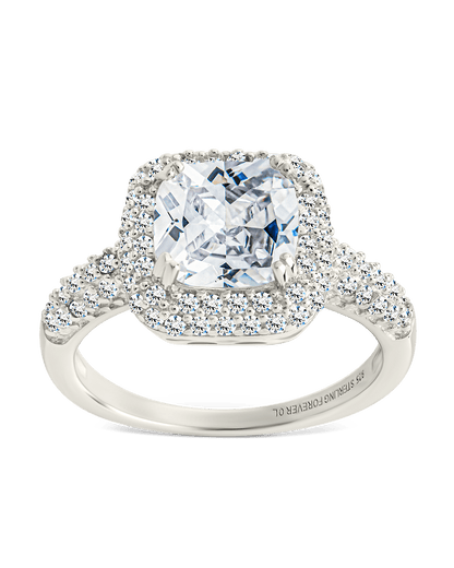 Sterling Silver CZ Legacy Ring