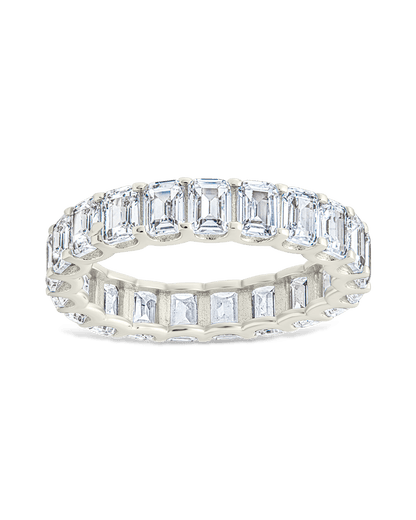 Sterling Silver Rio Baguette CZ Ring