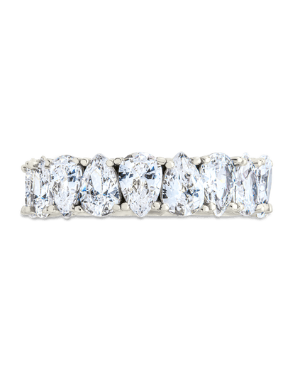 Sterling Silver Janis CZ Eternity Band Ring