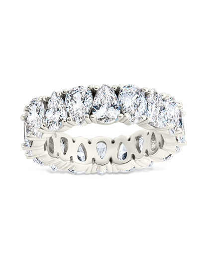 Sterling Silver Janis CZ Eternity Band Ring