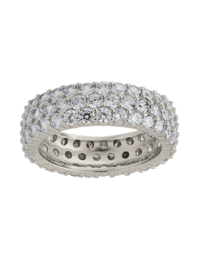 Sterling Silver Kate CZ Ring