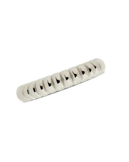Sterling Silver Bubble Band Ring
