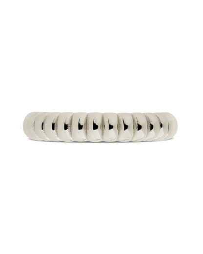 Sterling Silver Bubble Band Ring