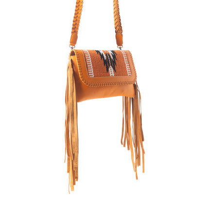 Mesa WingTrail Crossbody Bag in Amber Tan