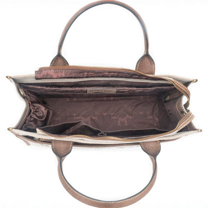 Sel de Mer Shoulder Bag in Old Mill White