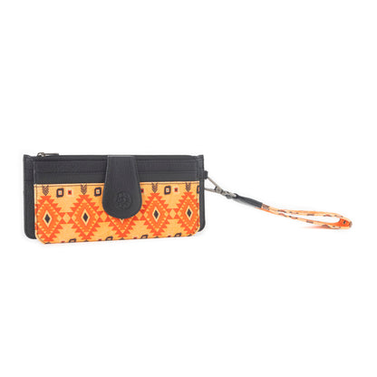 Sedona Sunset Wallet in Rust Orange