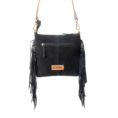 Sonora Charm Handtooled Bag in Black & White