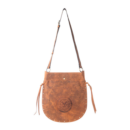 Yellowstone Amber Frontier Studded Sling Bag