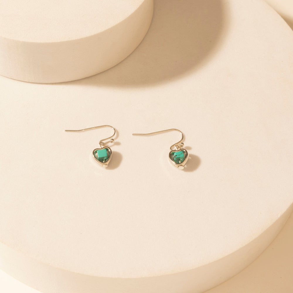 Myra Prairie Trinket Earrings Set in Saddle Silver