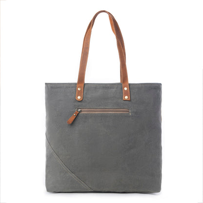 USA Canvas Patch Tote Bag