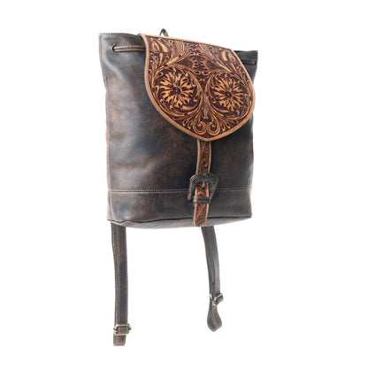 Rolling Plains Hand-tooled Bag