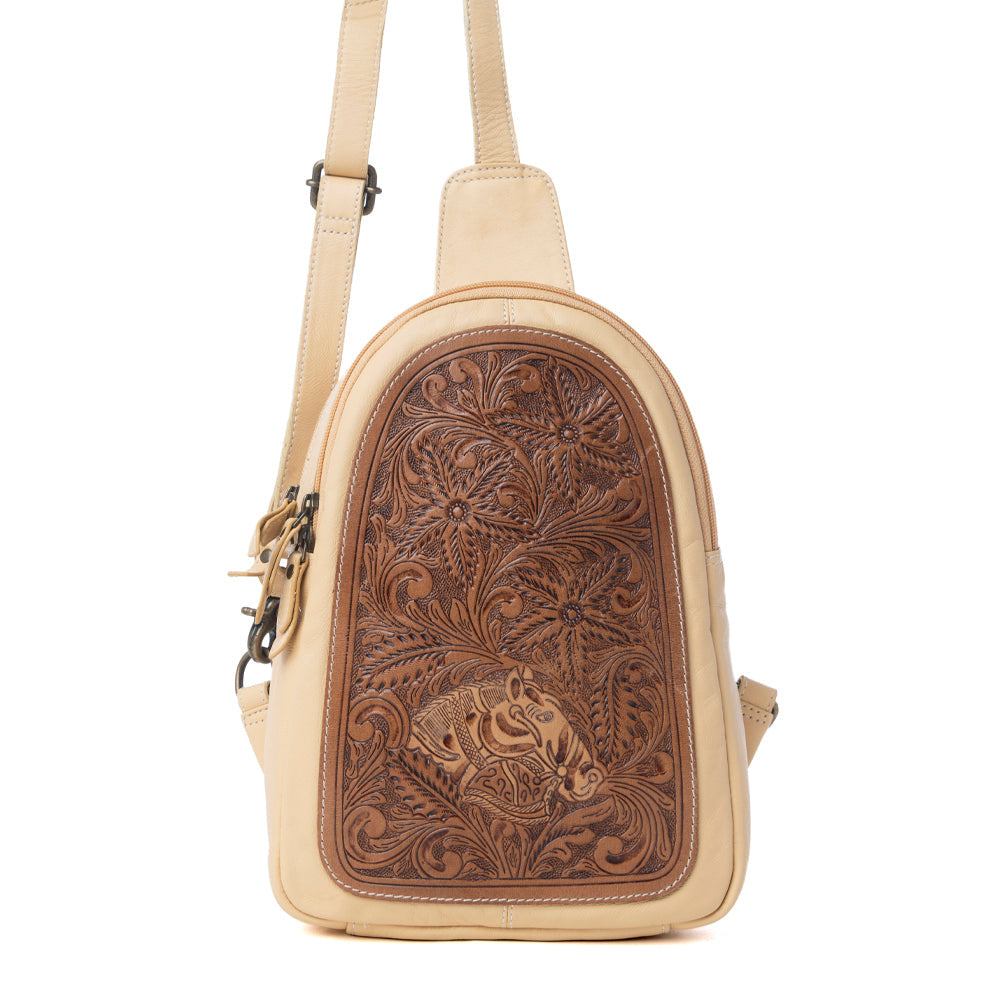 Glorietta Sling Bag In Desert Sand