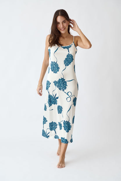 Washable Silk Kimono & Dress Set - Blossom