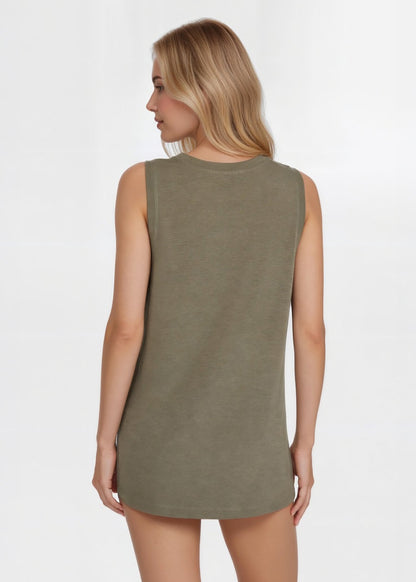 Relaxed Fit Tank Made in USA