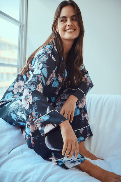 Washable Silk Pajama Set - Grace Kelly