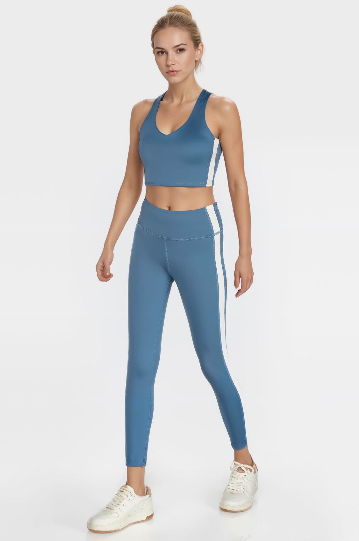 Side Split Crop Top Made in USA