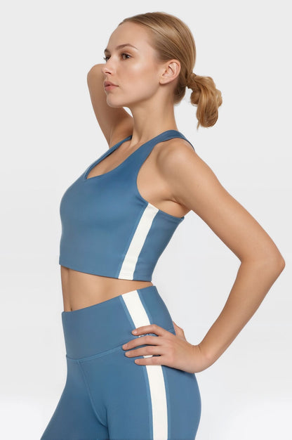 Side Split Crop Top Made in USA