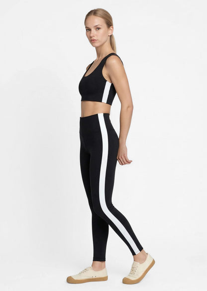 Side Split Crop Top Made in USA