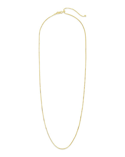 Sterling Silver Adjustable Venetian Chain