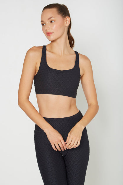 Scallop Strappy Bra Made in USA