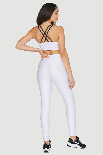 Scallop Strappy Bra Made in USA